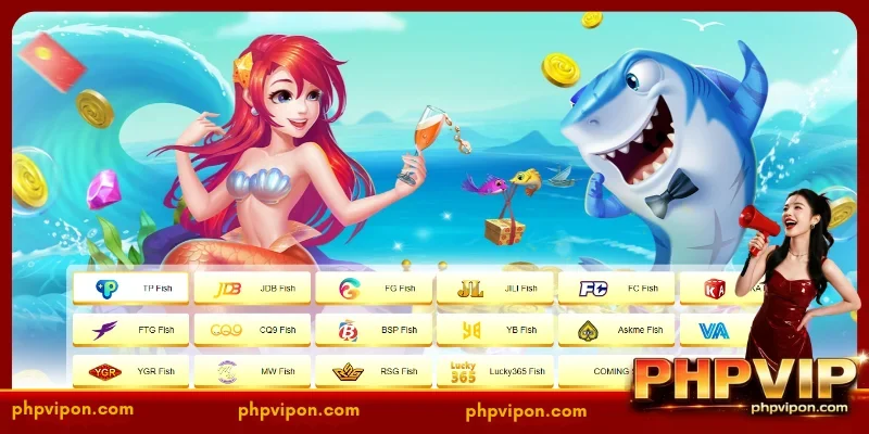 Leading Game Studios Behind PHPVIP’s Fishing Platform