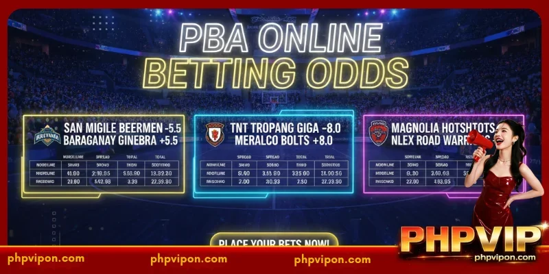 PBA live odds