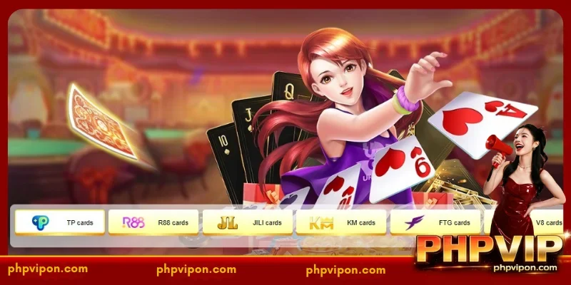 PHPVIP card game lobbies available on the platform